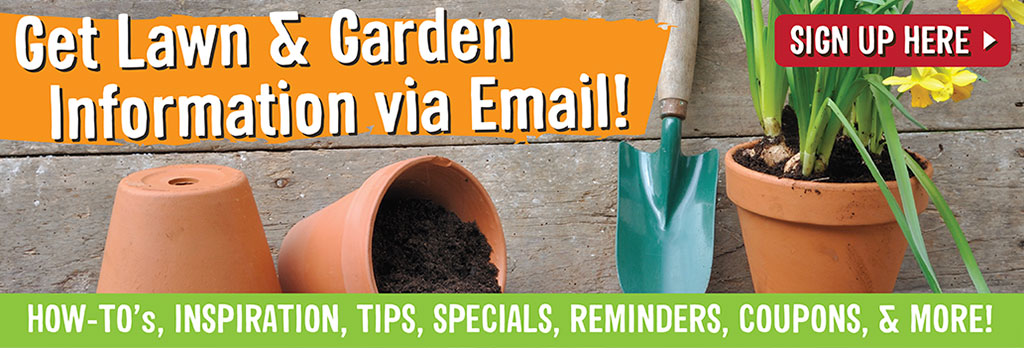 Get Lawn & Garden Information via Email